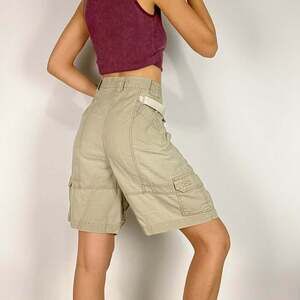 Susie Rose Women's Tan and Cream Shorts